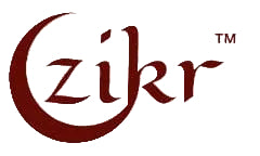Logo of zikr with a red color on a white background